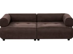 Sofa 3 personers SALLA Mørkebrun