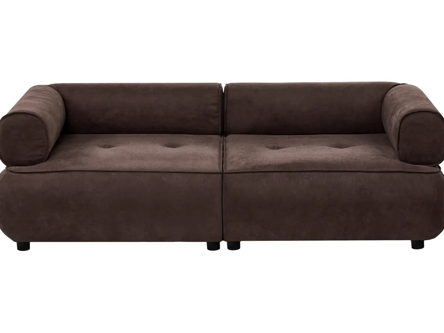 Sofa 3 personers SALLA Mørkebrun