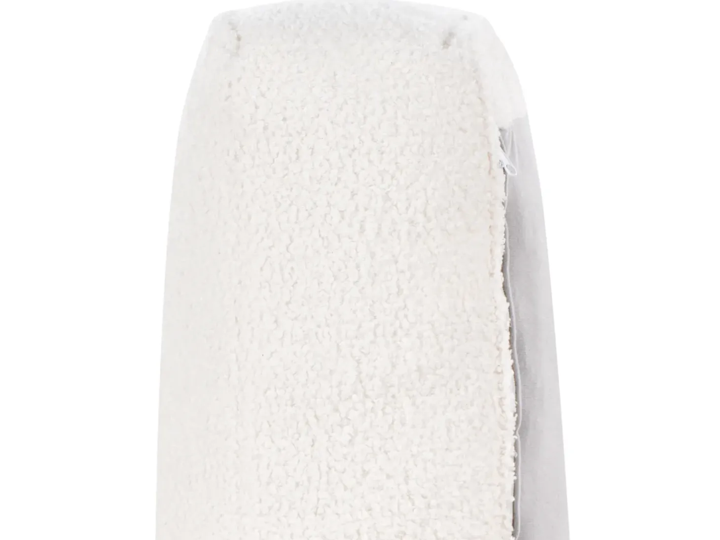 Sofa 3 personers SAVALEN Boucle Hvid