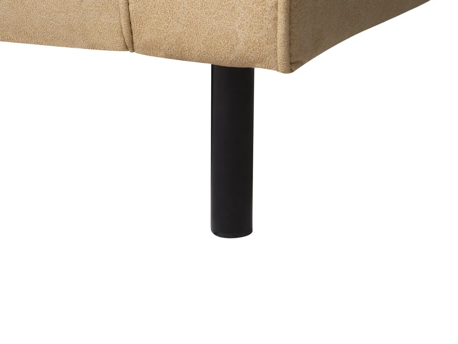 Sofa 3 personers SAVALEN Kunstlæder Beige