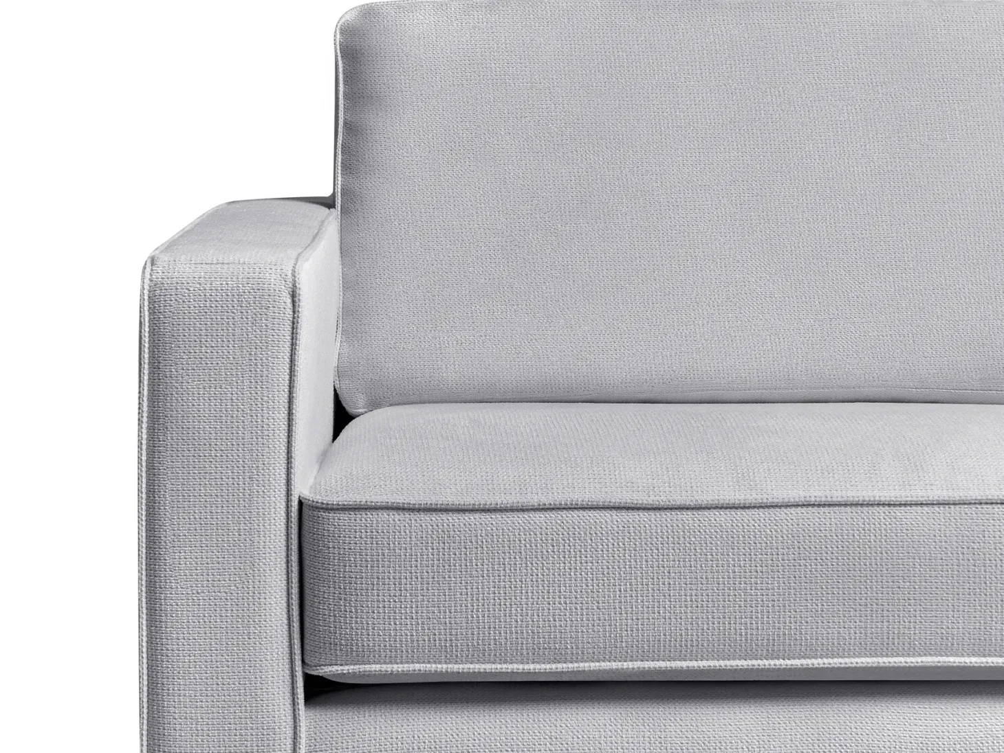 Sofa 3 personers SAVALEN Lysegrå