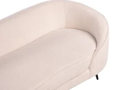 Sofa 2 personers SAVAR Boucle Beige