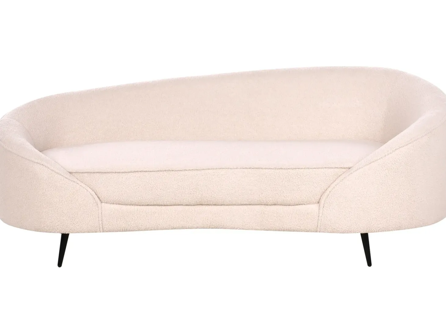 Sofa 2 personers SAVAR Boucle Beige