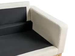 Sofa 3 personers SIGGARD Boucle Hvid