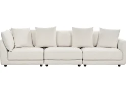 Sofa 3 personers SIGTUNA Cremehvid