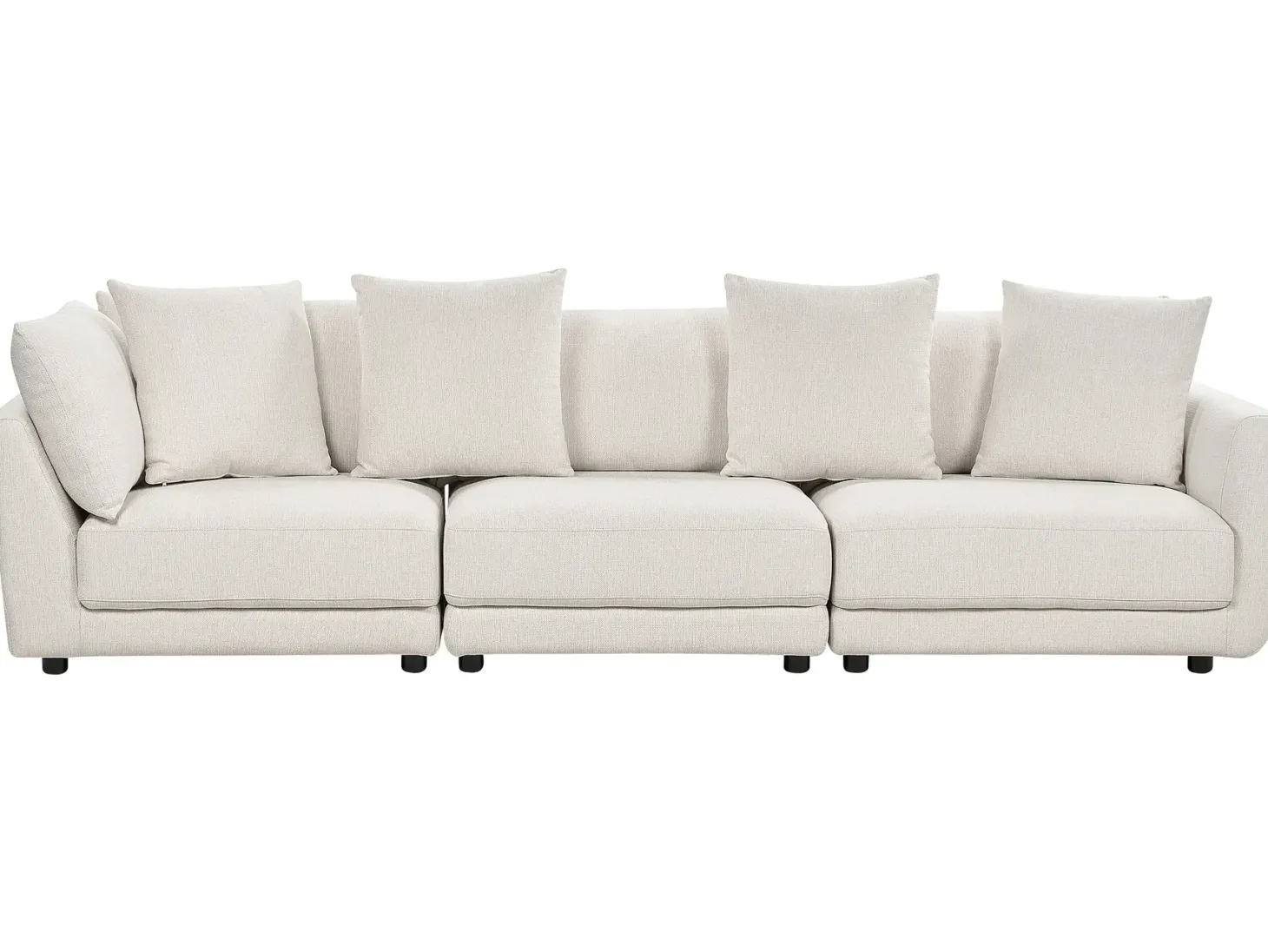 Sofa 3 personers SIGTUNA Cremehvid