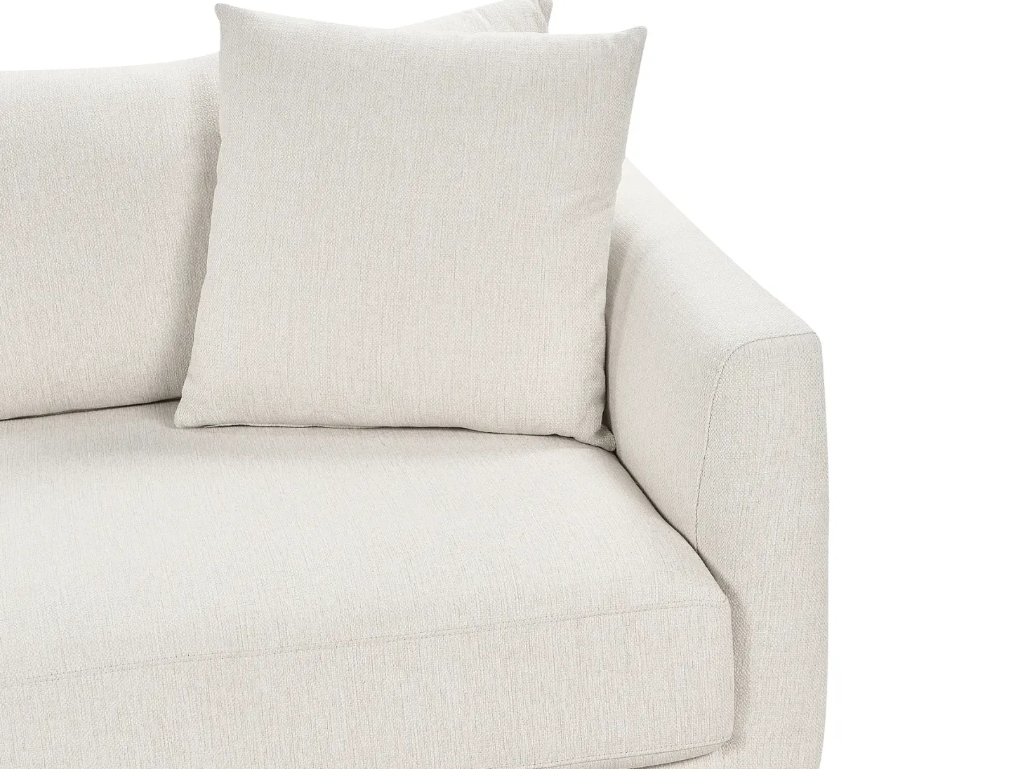 Sofa 3 personers SIGTUNA Cremehvid