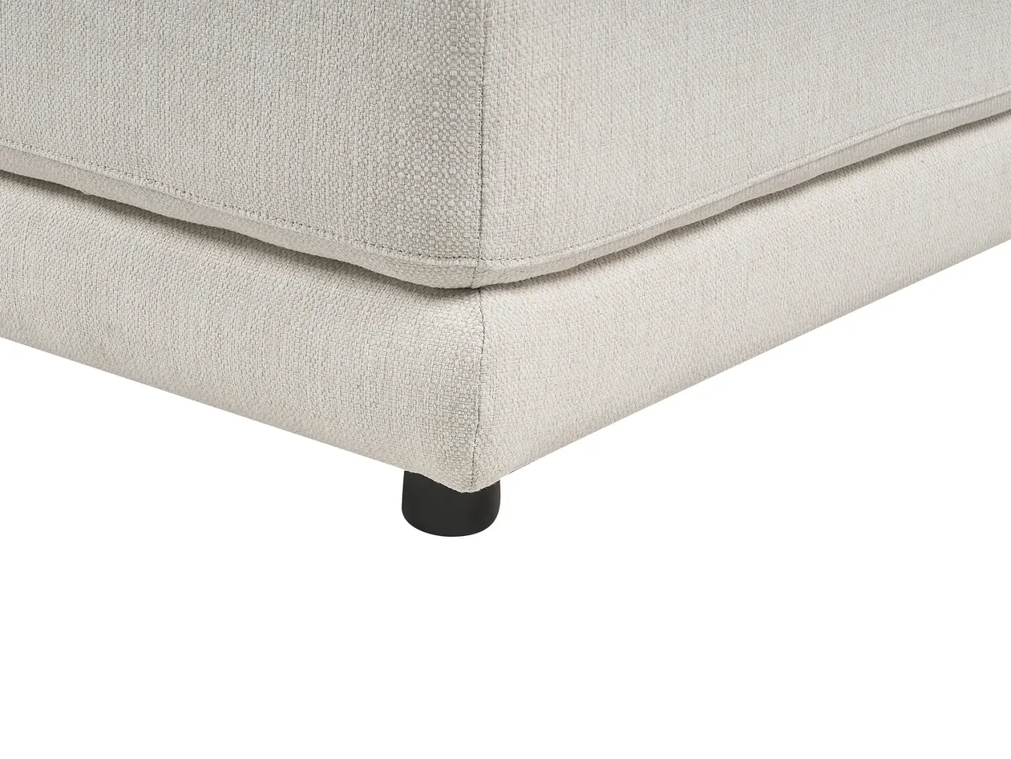 Sofa 3 personers SIGTUNA Cremehvid