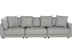 Sofa 3 personers SIGTUNA Lysegrå