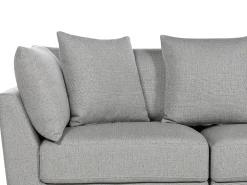 Sofa 3 personers SIGTUNA Lysegrå