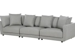 Sofa 3 personers SIGTUNA Lysegrå