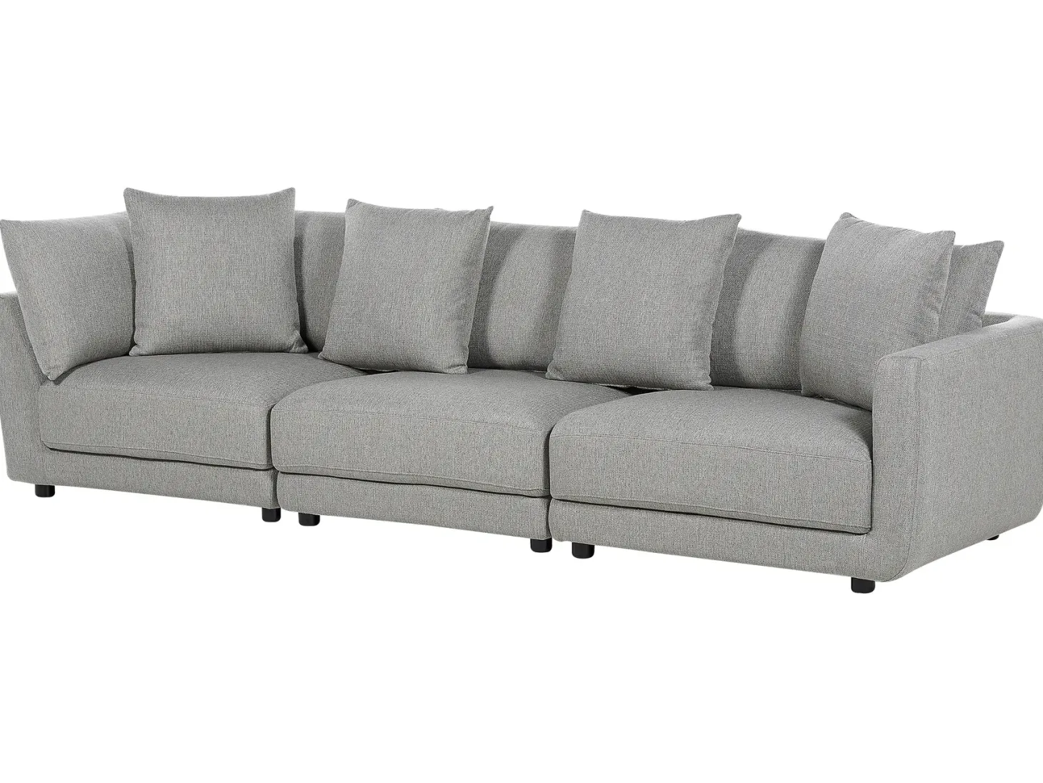Sofa 3 personers SIGTUNA Lysegrå