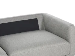 Sofa 3 personers SIGTUNA Lysegrå
