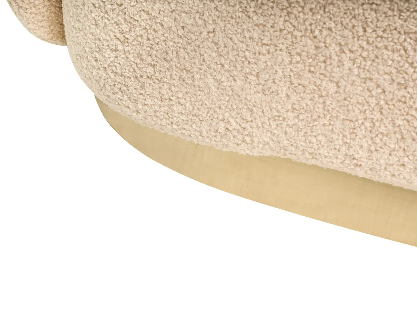 Sofa 2 personers SIPO Boucle Beige
