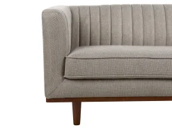 Sofa 3 personers SKAULE Lysebrun