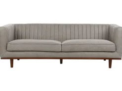 Sofa 3 personers SKAULE Lysebrun