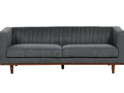 Sofa 3 personers SKAULE Mørkegrå