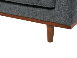 Sofa 3 personers SKAULE Mørkegrå