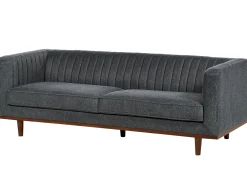 Sofa 3 personers SKAULE Mørkegrå