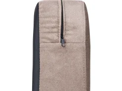 Sofa 3 personers SKIEN Velour Brungrå