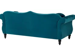 Sofa 3 personers SKIEN Velour Blågrøn