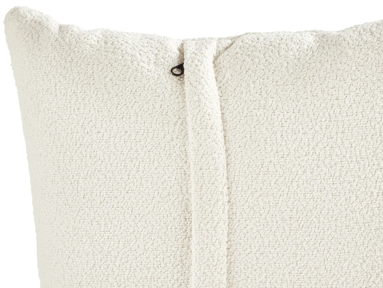 Sofa 2 personers SKIVE Boucle Hvid