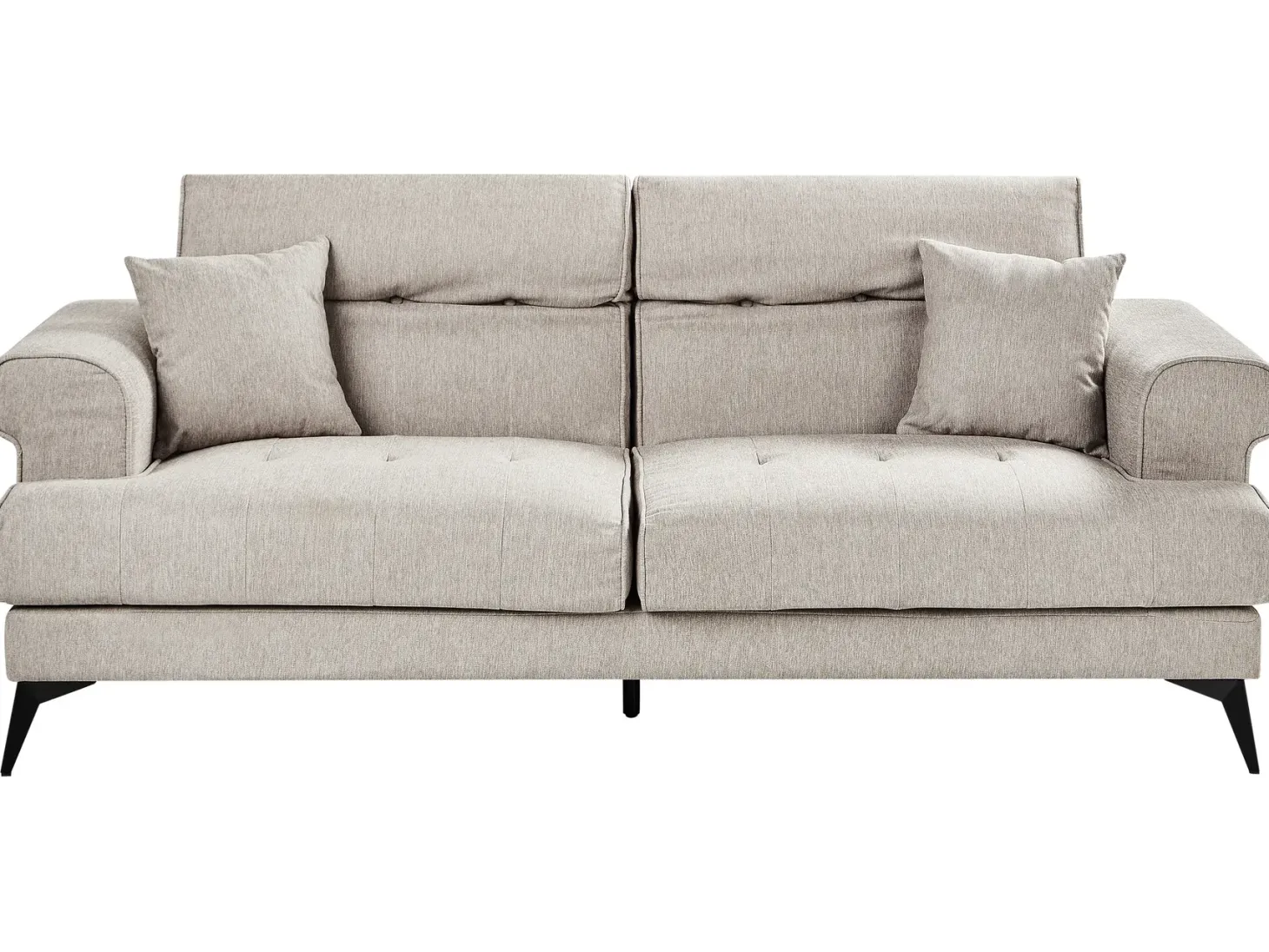 Sofa 3 personers SKIVE Brungrå