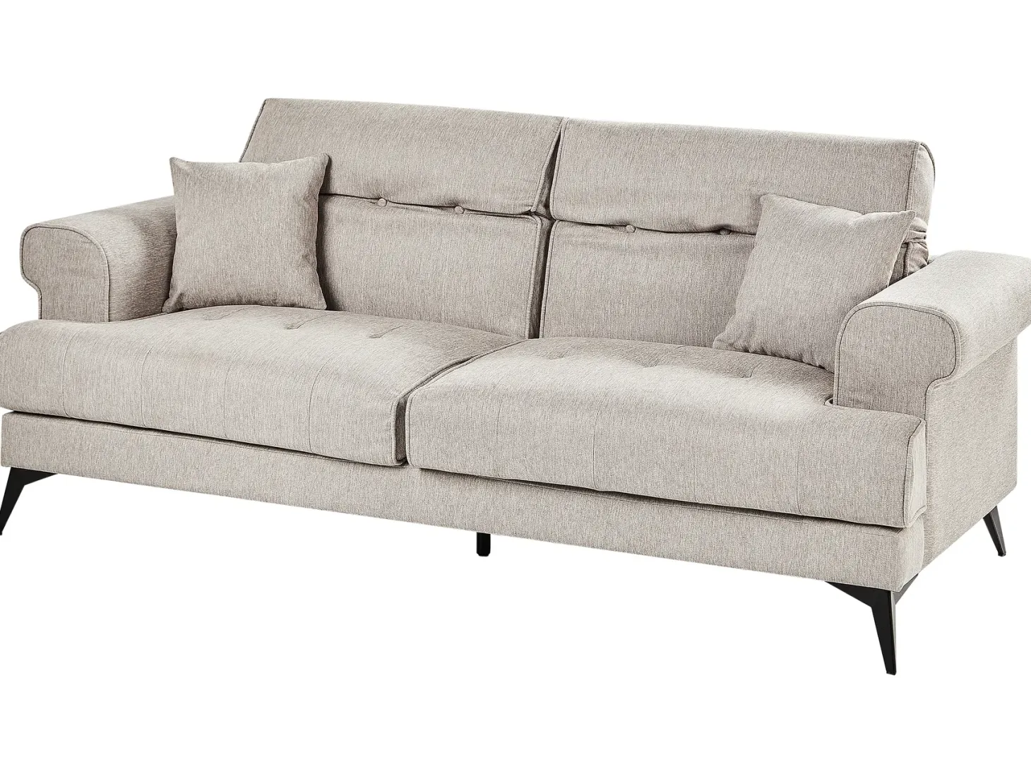 Sofa 3 personers SKIVE Brungrå