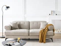 Sofa 3 personers SKIVE Brungrå