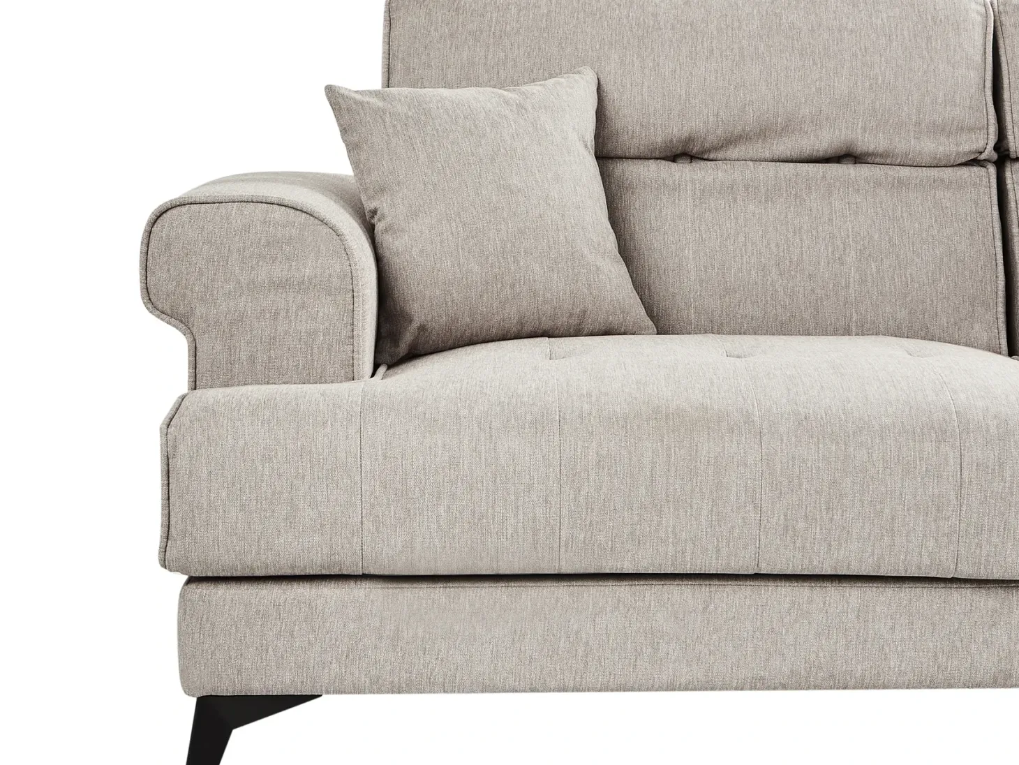 Sofa 3 personers SKIVE Brungrå