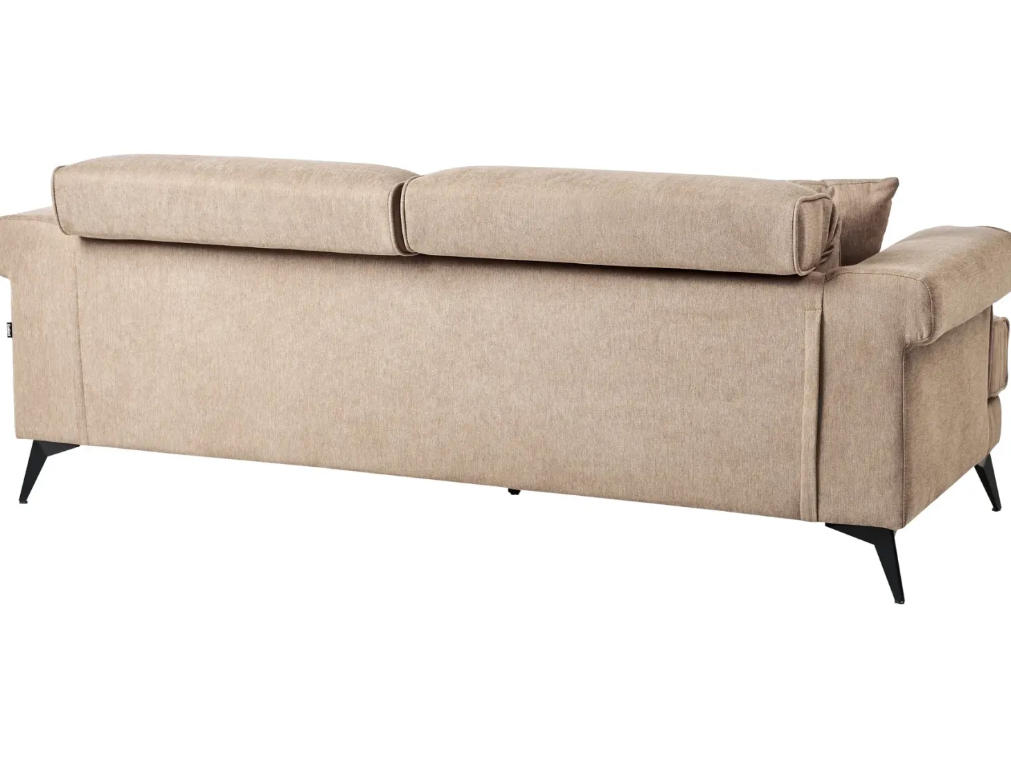 Sofa 3 personers SKIVE Lysebrun