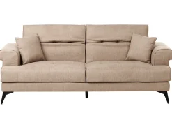 Sofa 3 personers SKIVE Lysebrun