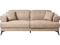 Sofa 3 personers SKIVE Lysebrun