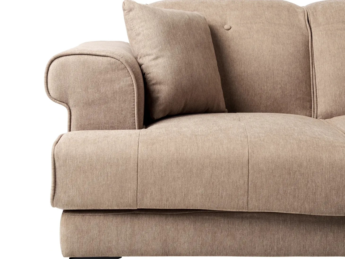 Sofa 2 personers SKIVE Lysebrun