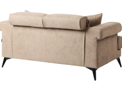 Sofa 2 personers SKIVE Lysebrun