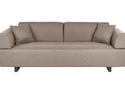 Sofa 3 personers SOKNA Brungrå med sofabord