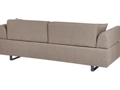 Sofa 3 personers SOKNA Brungrå med sofabord