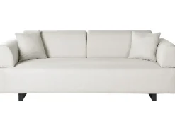 Sofa 3 personers SOKNA Lys Beige med sofabord