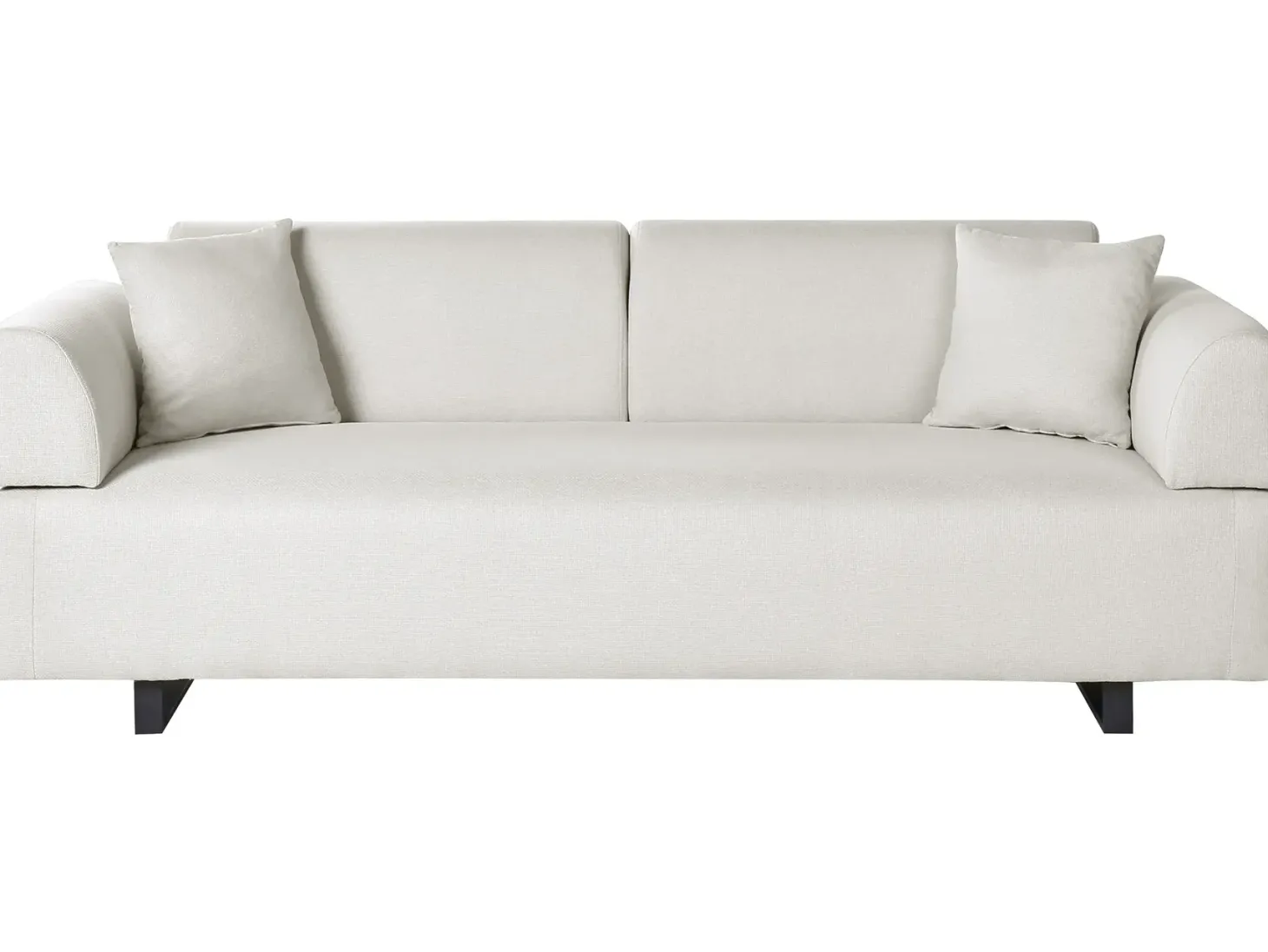 Sofa 3 personers SOKNA Lys Beige med sofabord