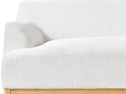 Sofa 3 personers SOSJO Boucle Cremehvid