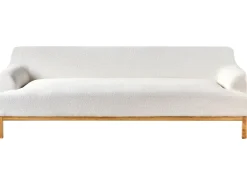 Sofa 3 personers SOSJO Boucle Cremehvid
