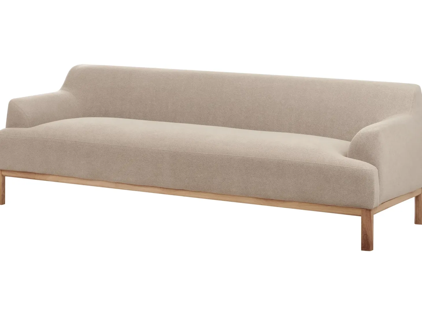 Sofa 3 personers SOSJO Brungrå