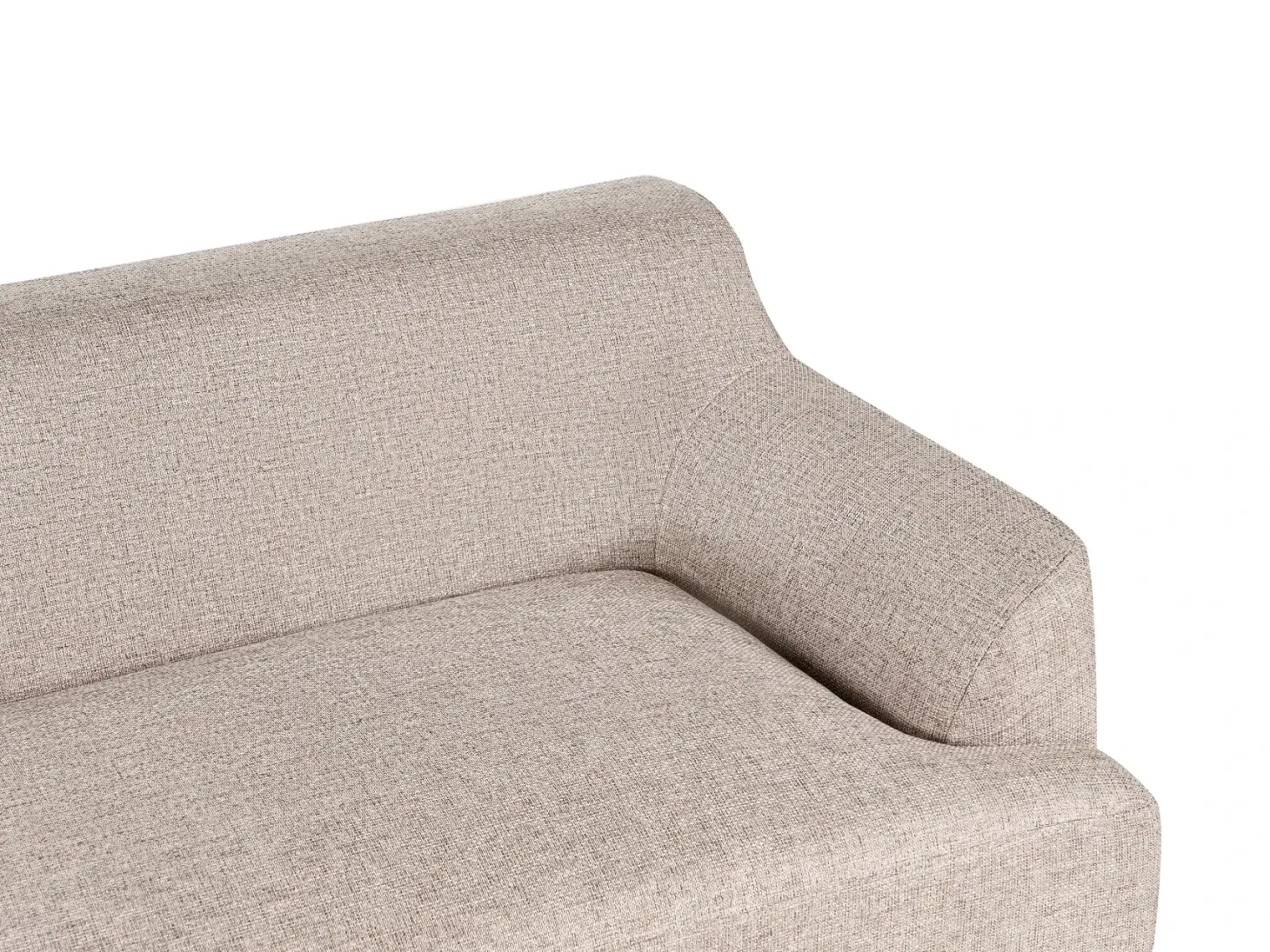 Sofa 3 personers SOSJO Lysebrun
