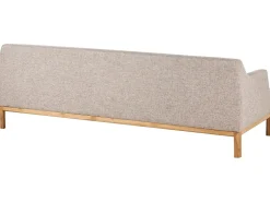 Sofa 3 personers SOSJO Lysebrun