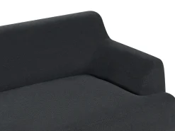 Sofa 3 personers SOSJO Sort