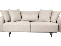Sofa 3 personers SVANEK Boucle Beige