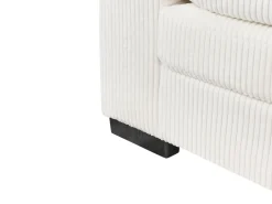 Sofa 2 personers TIRRO Fløjl Hvid