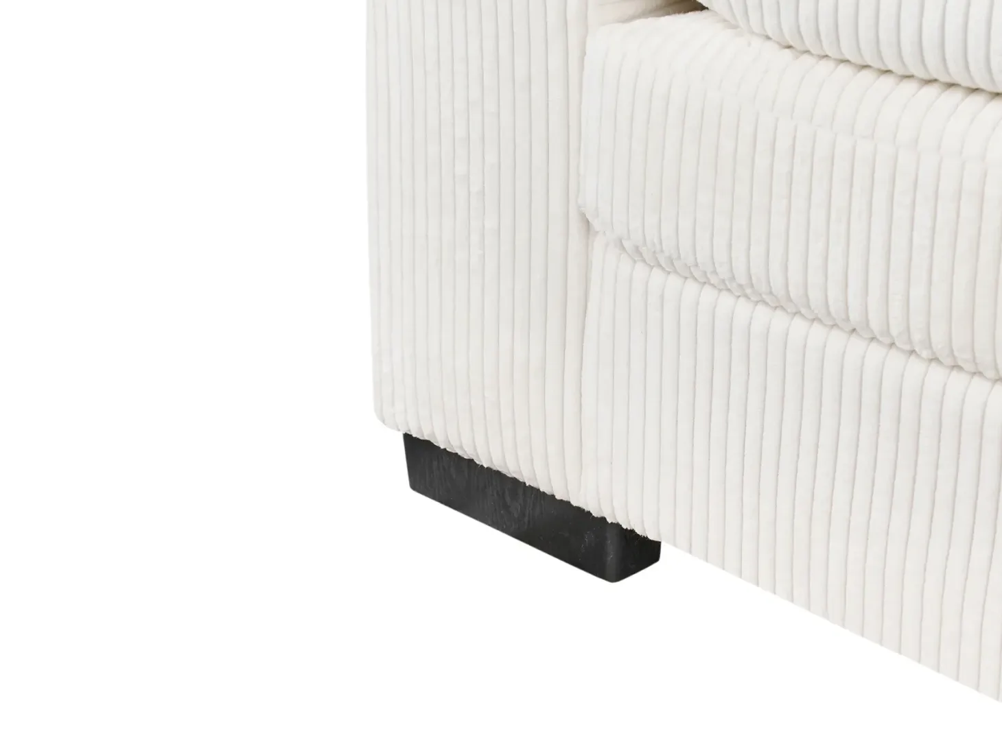 Sofa 2 personers TIRRO Fløjl Hvid