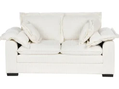Sofa 2 personers TIRRO Fløjl Hvid