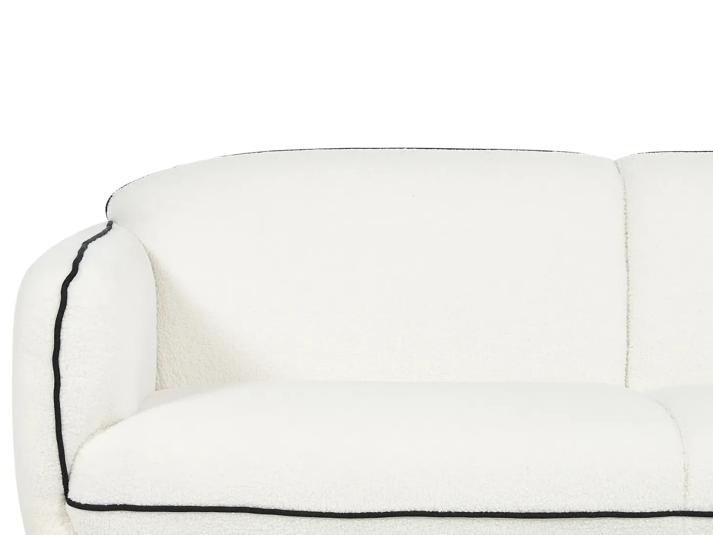 Sofa 3 personers TONSBERG Boucle Hvid